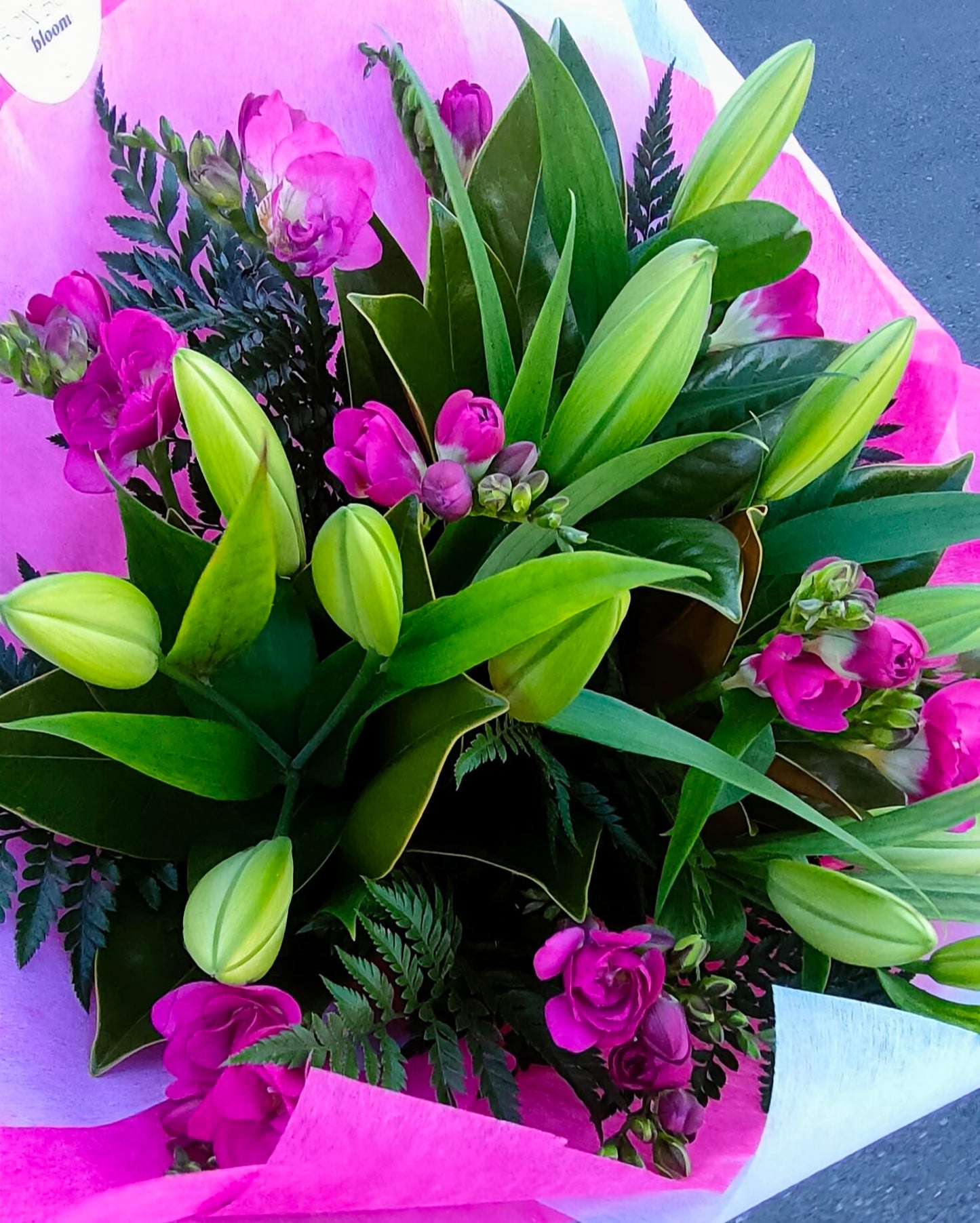 LILY + FREESIA BOUQUET